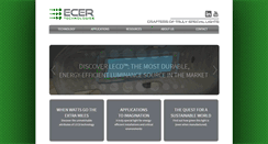 Desktop Screenshot of ecertechnologies.com